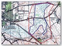 Mapa: Obszar grniczy Mirocice