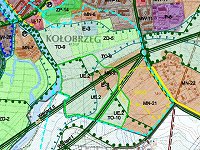 Mapa: Granice użytku ekologicznego Dolina Stramniczki