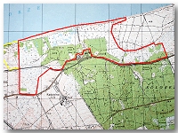 Mapa: Granice uytku ekologicznego Ekopark Wschodni